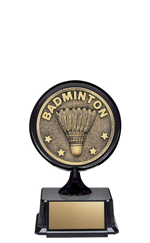 Mini Apex Badminton Resin Trophy