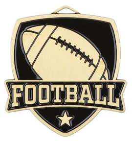 2½” Varsity Football Medals