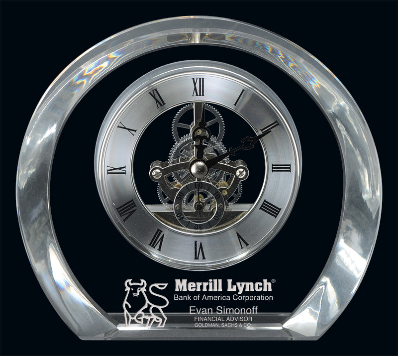 Tiffany Clock Crystal Award