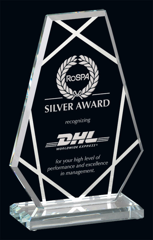 Sterling Clear & Mirror Glass Award