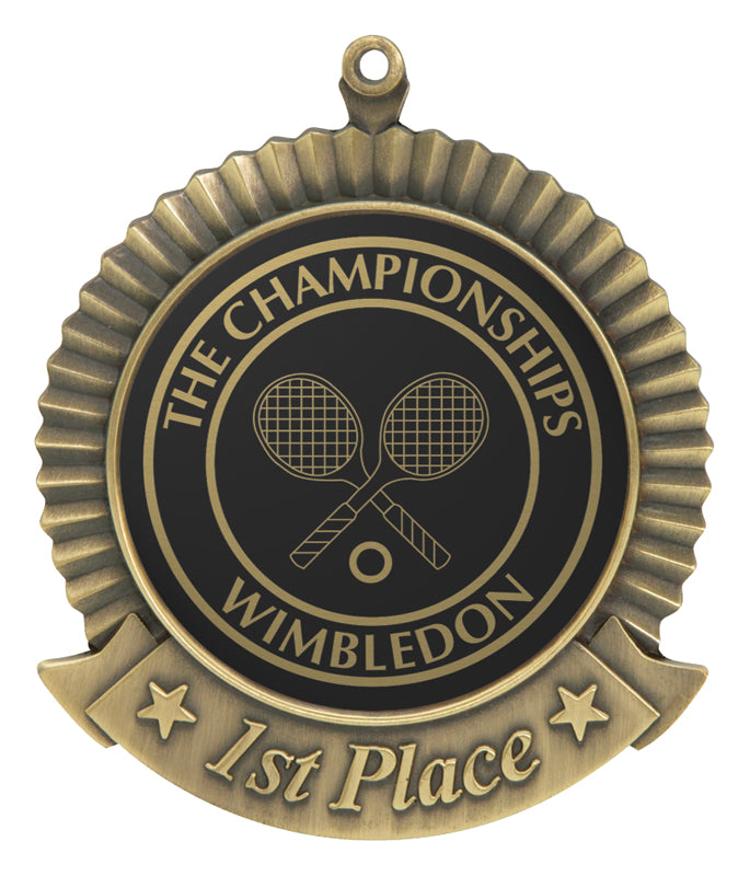 2¾” Custom 1st Place Star Medal