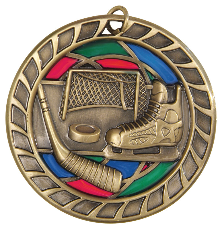 STAINED GLASS MEDAL