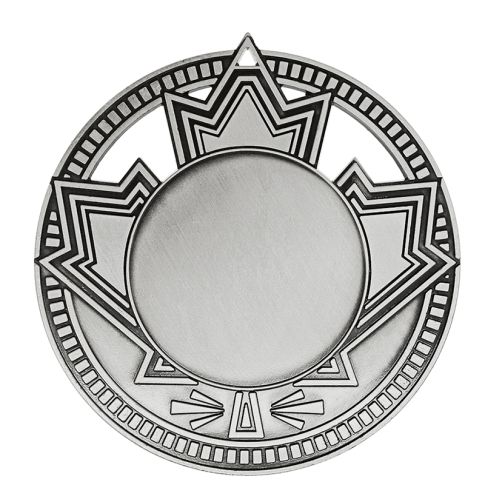 2¾” Custom Maple Leaf Medal