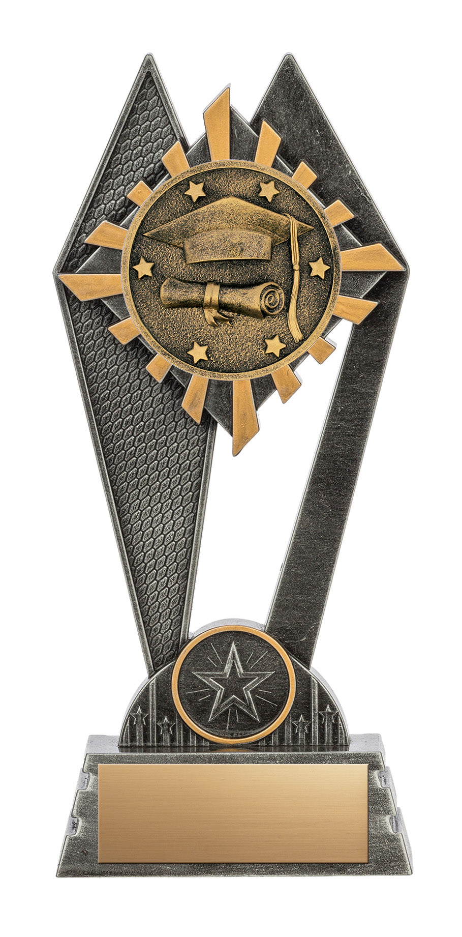 Peak Series Graduation Resin Trophy