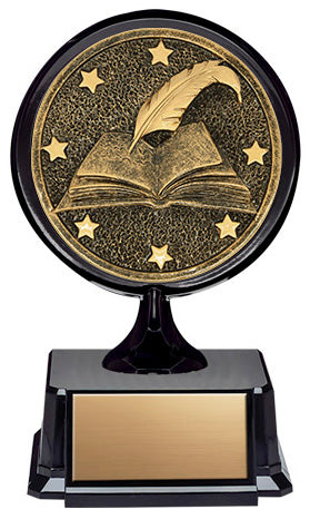 Apex Writing Trophy, 4 1/2″ Holder on Base