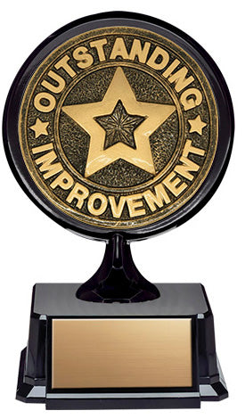 Apex Outstanding Improvement Award, 4 1/2″ Holder on Base