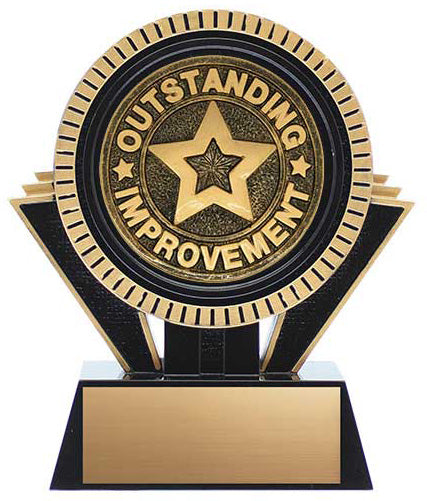 Apex Outstanding Improvement Award, Black and Gold