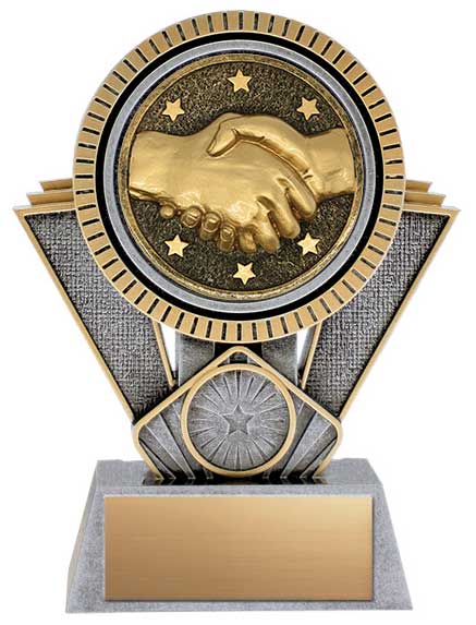 Apex Handshake/Sportsmanship Trophy, AS/G