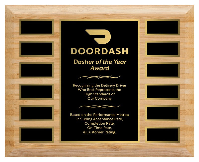 Bamboo Art Plate Annual