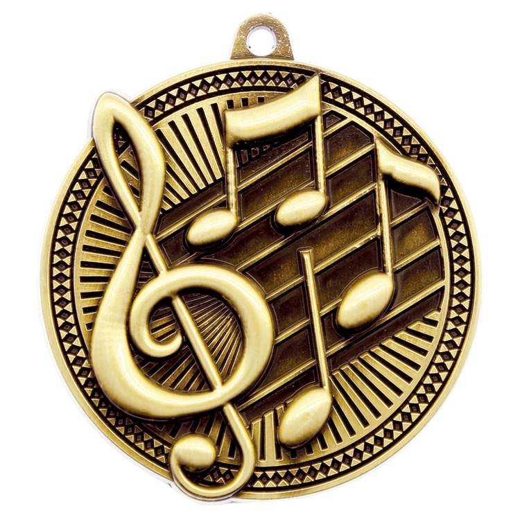 Music Medal Tempo Series 2.25"