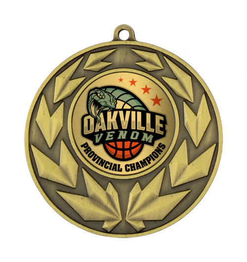 Custom 2” Dagger Medal