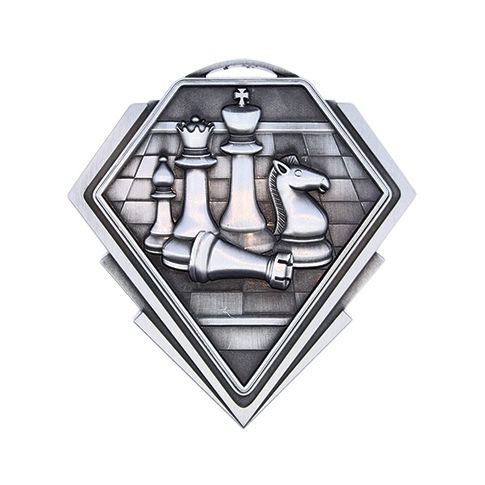 Diamond Series Chess Medal