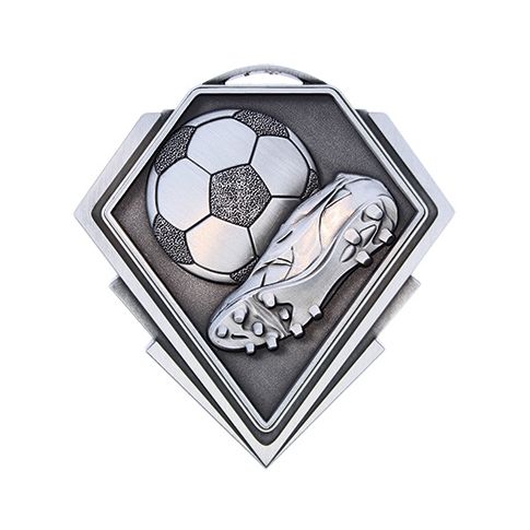Diamond Series Soccer Medal