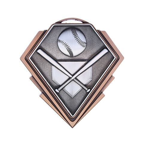 Diamond Series Baseball Medal