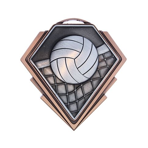 Diamond Series Volleyball Medal
