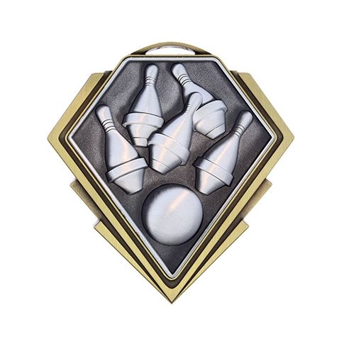 Diamond Series 5 Pin Bowling Medal
