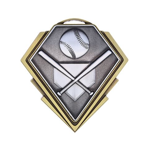 Diamond Series Baseball Medal