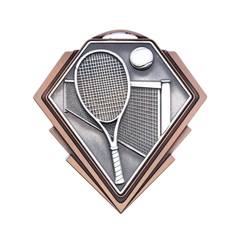 Diamond Series Tennis Medal