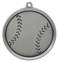 Baseball Medal With Ribbon