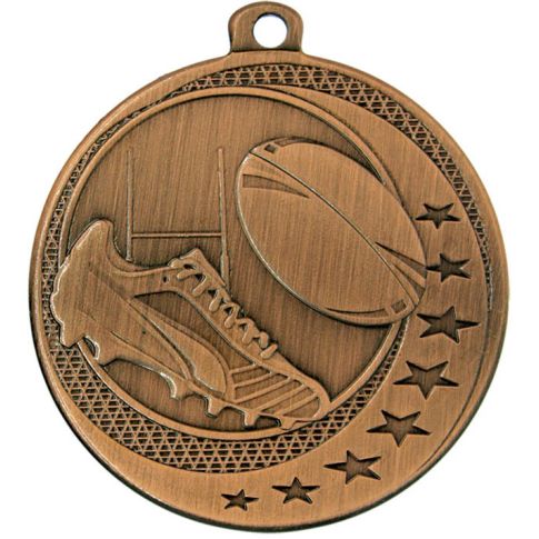 Cosmic Series 2" Economy Rugby Medal