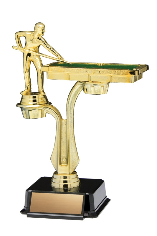 Billiards Figure on Base, 9″