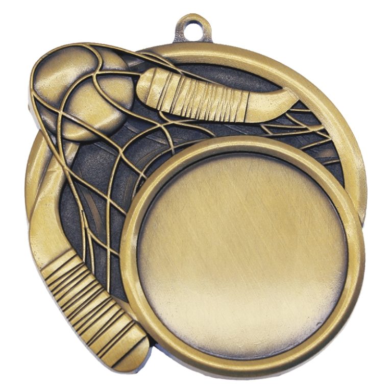2.5" Custom Ball Hockey Medal