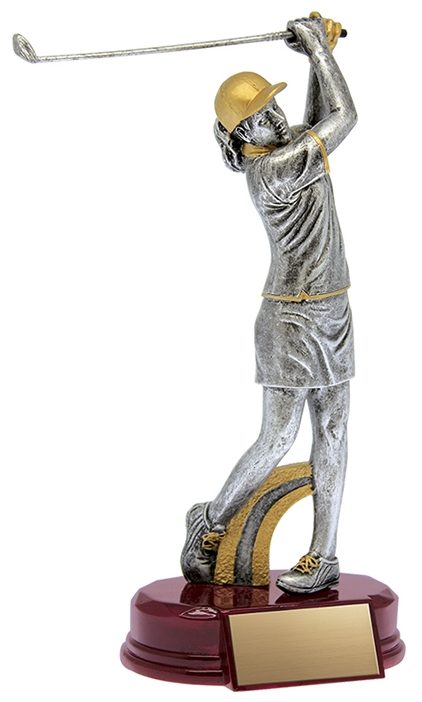 7.5" Classic Series Golfer Trophy Female