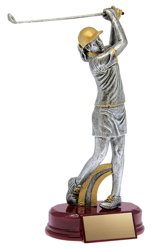 Resin Classic Female Golfer