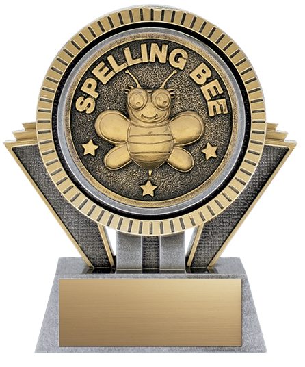 Apex Spelling Bee Antique Silver/Gold