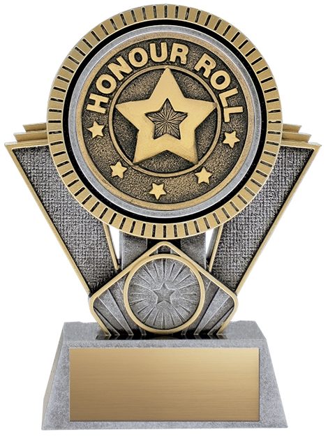 Apex Honour Roll Antique Silver/Gold
