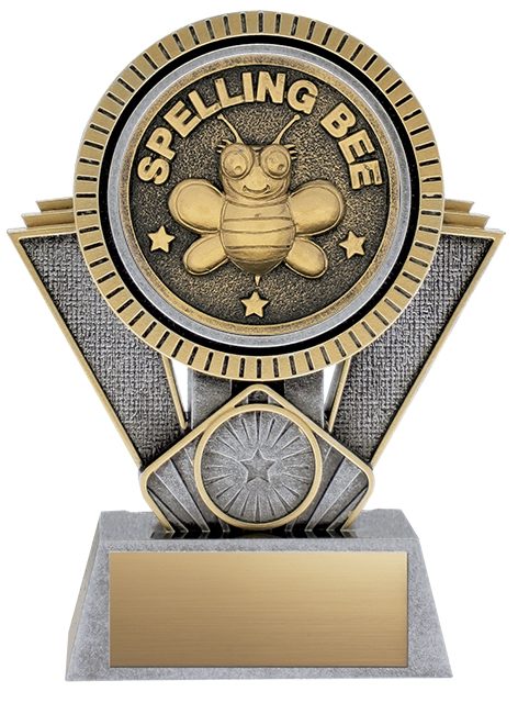 Apex Spelling Bee Antique Silver/Gold