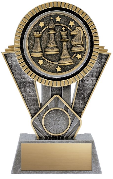 Apex Chess Antique Silver/Gold