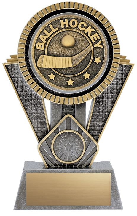 Apex Ball Hockey Antique Silver/Gold