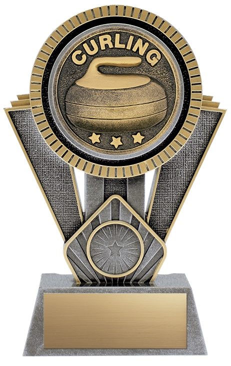 Apex Curling Antique Silver/Gold