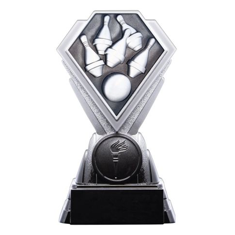 Diamond Series Weighted 5 Pin Bowling Trophy