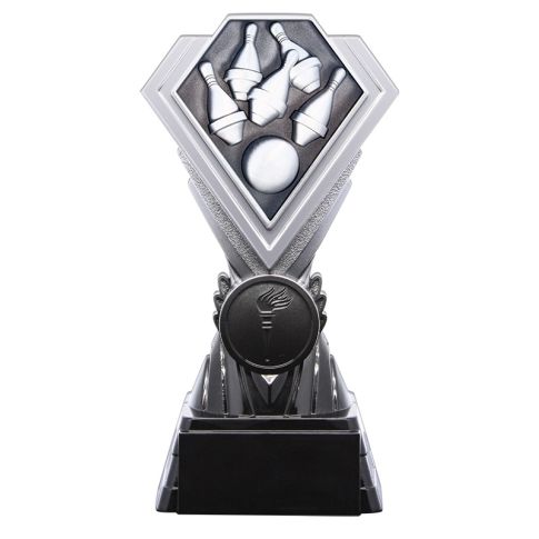 Diamond Series Weighted 5 Pin Bowling Trophy