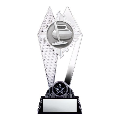 Citadel Silver Series Weighted Curling Trophy