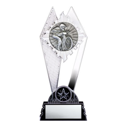 Citadel Silver Series Weighted BMX Trophy