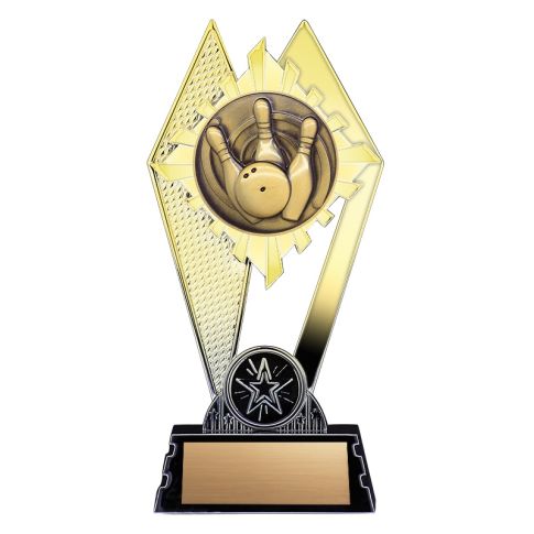 Citadel Gold Series Weighted 5 Pin Bowling Trophy