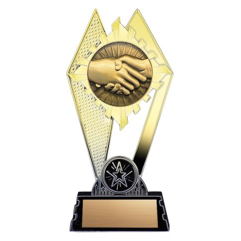 Citadel Gold Series Weighted Handshake Trophy