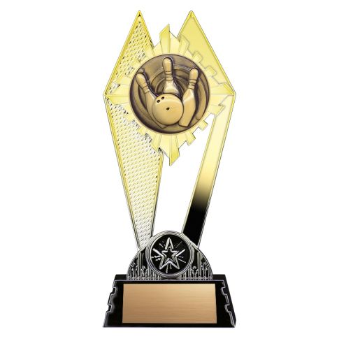 Citadel Gold Series Weighted 5 Pin Bowling Trophy