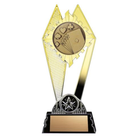 Citadel Gold Series Weighted Poker Trophy