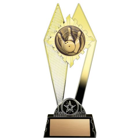 Citadel Gold Series Weighted 5 Pin Bowling Trophy