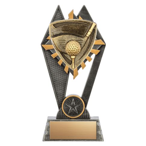 Pinnacle Series Golf Resin Trophy