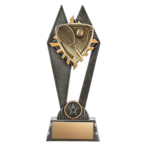Pinnacle Series Tennis Resin Trophy