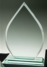 Jade Glass Tear Drop