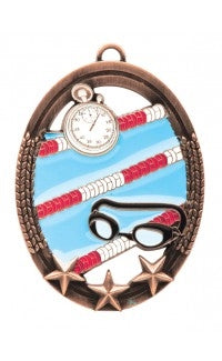 Swimming Tri Star Medal