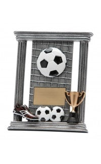 Soccer Easel Resin Trophy
